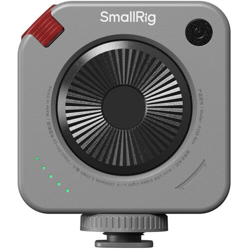 SmallRig P108 Neo Mini Luz LED RGB WW para Video 1510 Lux 6500K Nebula Gray