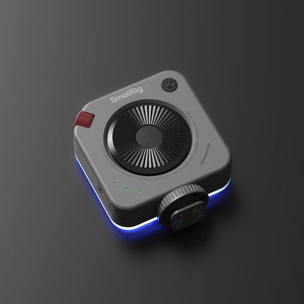 SmallRig P108 Neo Mini Luz LED RGB WW para Video 1510 Lux 6500K Nebula Gray