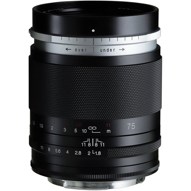 Voigtlander Portrait Heliar 75mm f1.8 Lente Asférica para Canon RF Full Frame Focal Media Telefoto