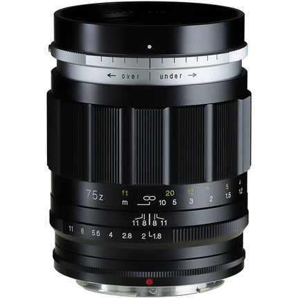 Voigtlander Portrait Heliar 75mm f1.8 Lente Asférica para Nikon Z Full-Frame 62mm