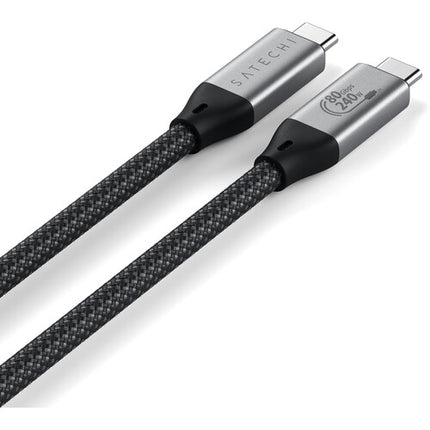 Satechi USB4 V2 Pro Cable 1.2m Transferencia 120 Gb/s y PD 240W