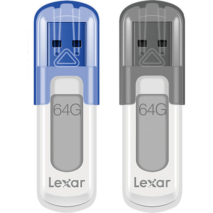 Lexar 64GB USB-A 3.2 Gen 1 JumpDrive V100 Memoria USB 2 Pack