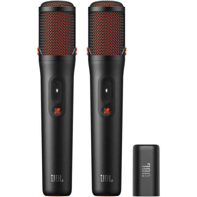 JBL EasySing Micrófonos Inalámbricos para PartyBox con USB-C y 10 Horas Reproducción