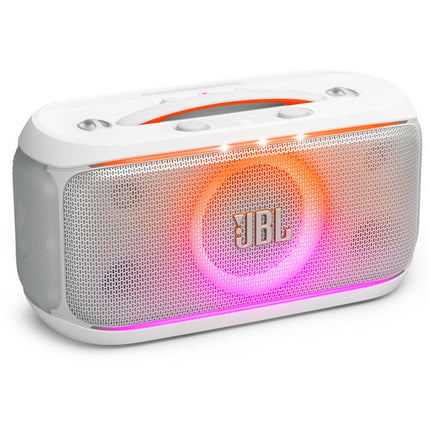 JBL PartyBox On-The-Go 2 Altavoz portátil 100W con micrófono inalámbrico blanco
