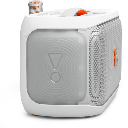 JBL PartyBox On-The-Go 2 Altavoz portátil 100W con micrófono inalámbrico blanco