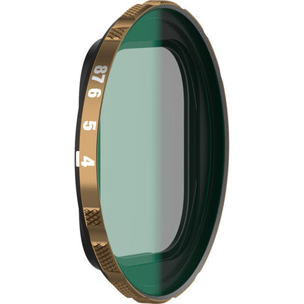 PolarPro LiteChaser Filtro Variable ND 4-8 Stop Diámetro Reducido Estuche Suave