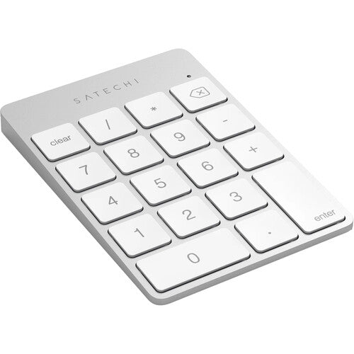 Satechi Slim Wireless Keypad Plata Teclado Numérico Bluetooth Recargable USB-C