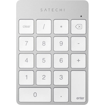 Satechi Slim Wireless Keypad Plata Teclado Numérico Bluetooth Recargable USB-C