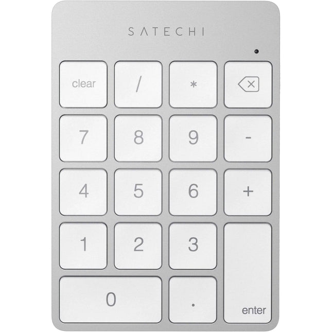 Satechi Slim Wireless Keypad Plata Teclado Numérico Bluetooth Recargable USB-C