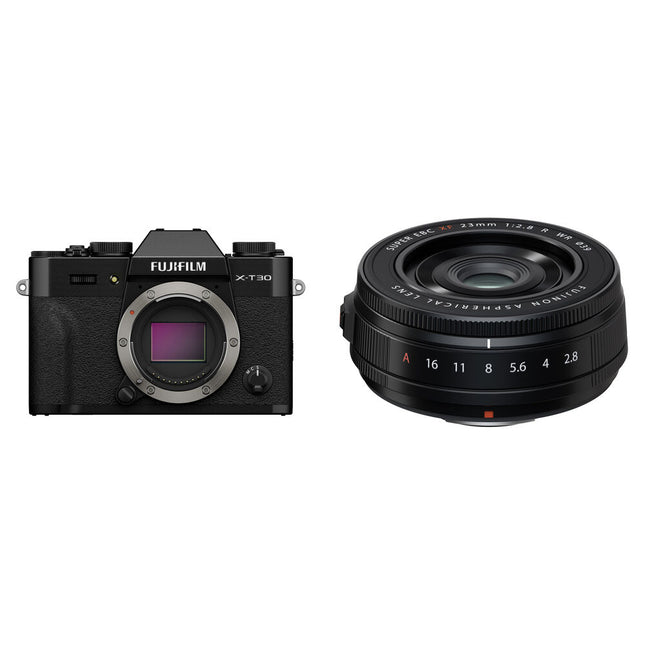 FUJIFILM X-T30 III Cámara sin Espejo Sensor 26.1MP Con Lente 23mm f2.8 WR