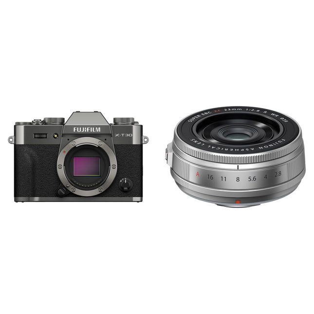 FUJIFILM X-T30 III Cámara sin Espejo Sensor 26.1MP Vídeo 4K 60p Lente 23mm f2.8