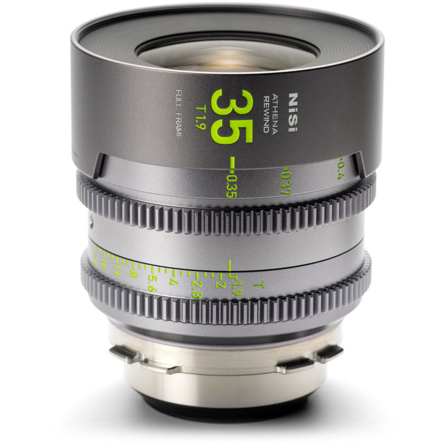 NiSi ATHENA PRIME Rewind 35mm T1.9 Lente de Cine Full Frame ARRI PL 300° Enfoque