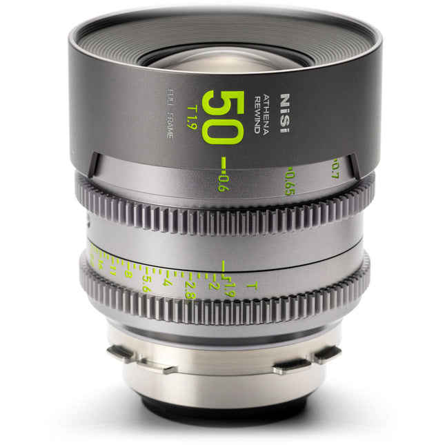 NiSi ATHENA PRIME Rewind 50mm T1.9 Lente de Cine Full Frame ARRI PL