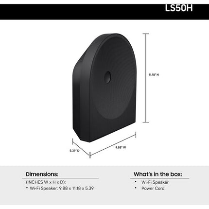 Samsung LS50H Music Studio 5 Altavoces Inalámbricos 2 Canales Wi-Fi Bluetooth