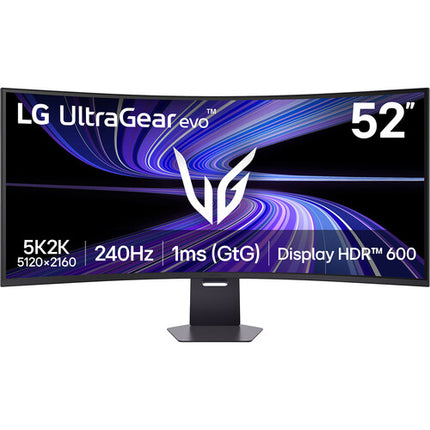 LG UltraGear evo Monitor Curvo Gaming 51.6" 5K2K HDR 240 Hz USB-C 90W
