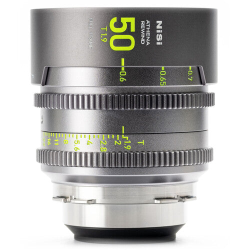 NiSi ATHENA PRIME Rewind 50mm T1.9 Lente de Cine Full Frame ARRI PL