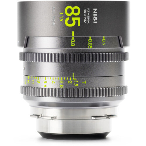 NiSi ATHENA PRIME Rewind 85mm T1.9 Lente de Cine Full Frame ARRI PL
