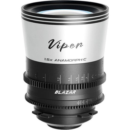 BLAZAR LENS Viper 75mm T2.1 Lente Anamórfica Full Frame 1.5x 0.8 MOD Gears 200° Rotación