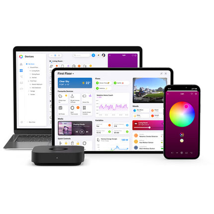 Homey Pro mini Hub de Hogar Inteligente Conexión Ethernet Gigabit USB-C