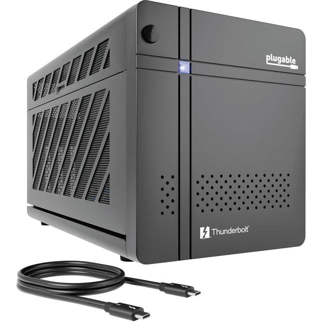 Plugable TBT5-AI Thunderbolt 5 carcasa eGPU con 2 puertos 850W