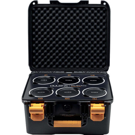 Dulens APO Mini Prime Juego de 6 lentes 21-110mm T2.4-T2.6 Montura PL con Estuche rígido