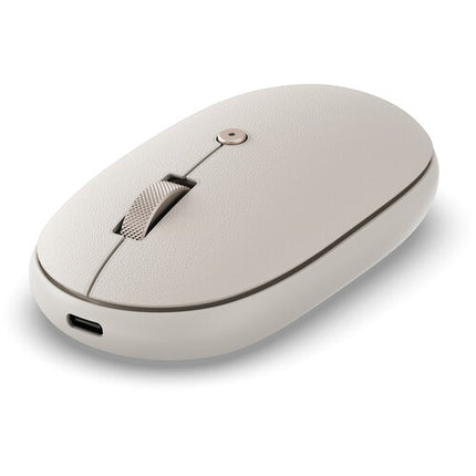 Satechi OntheGo Ratón Inalámbrico Bluetooth 2400 dpi USB-C Sand