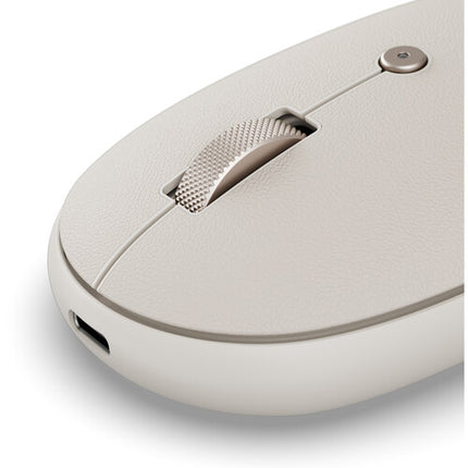 Satechi OntheGo Ratón Inalámbrico Bluetooth 2400 dpi USB-C Sand