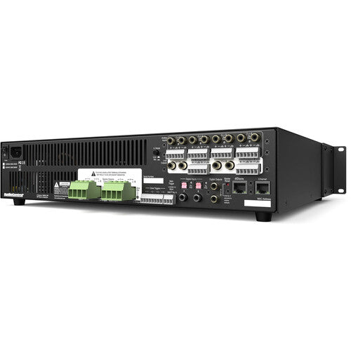 AudioControl CM4-750D Amplificador de Audio 4 Canales 750W 70V DSP con Dante Rack 2U