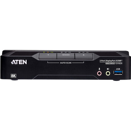 ATEN CS1922A Switch KVMP USB 3.0 2 Puertos 8K DisplayPort 7680x4320 60Hz