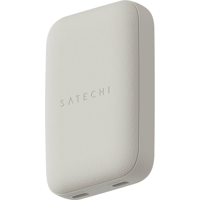 Satechi OntheGo Cargador de Pared Slim 67W Dual USB-C Sand