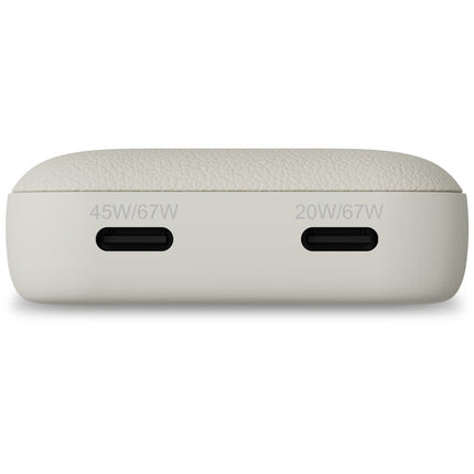 Satechi OntheGo Cargador de Pared Slim 67W Dual USB-C Sand