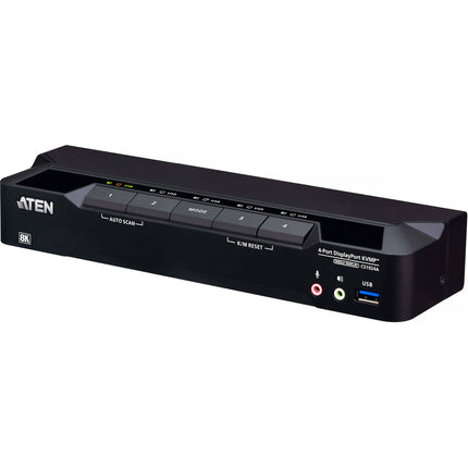 ATEN CS1924A Switch KVM USB 3.0 4 Puertos 8K 7680x4320 60Hz DisplayPort