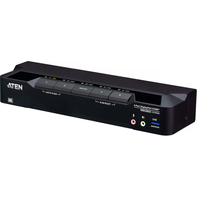 ATEN CS1924A Switch KVM USB 3.0 4 Puertos 8K 7680x4320 60Hz DisplayPort