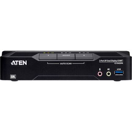 ATEN CS1942DPA Switch KVM 2 Puertos USB 3.0 8K 7680x4320 60Hz