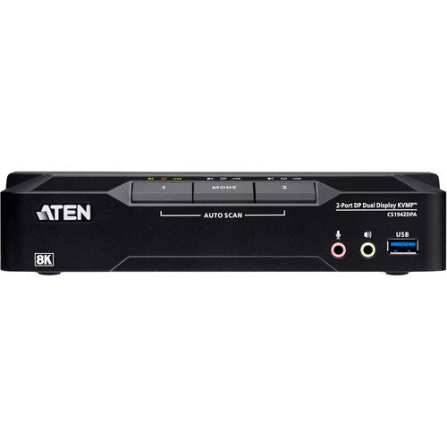 ATEN CS1942DPA Switch KVM 2 Puertos USB 3.0 8K 7680x4320 60Hz