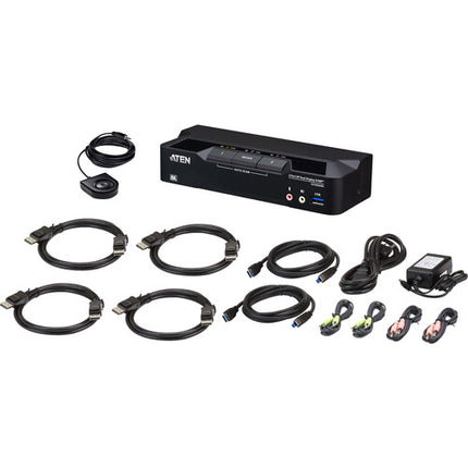ATEN CS1942DPA Switch KVM 2 Puertos USB 3.0 8K 7680x4320 60Hz