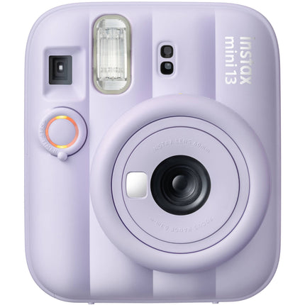 FUJIFILM INSTAX MINI 13 Cámara instantánea morada con objetivo 60mm y flash automático