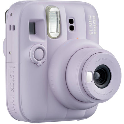 FUJIFILM INSTAX MINI 13 Cámara instantánea morada con objetivo 60mm y flash automático