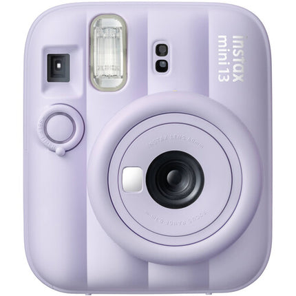 FUJIFILM INSTAX MINI 13 Cámara instantánea morada con objetivo 60mm y flash automático