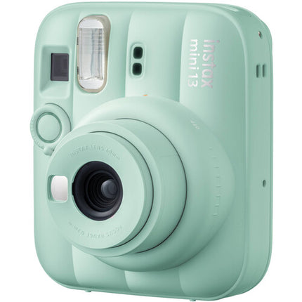 FUJIFILM INSTAX MINI 13 Cámara instantánea con lente 60mm y flash automático color Lagoon Green