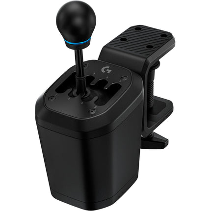 Logitech RS H-Shifter Negro Palanca 7+R H Patrón Sensor Hall