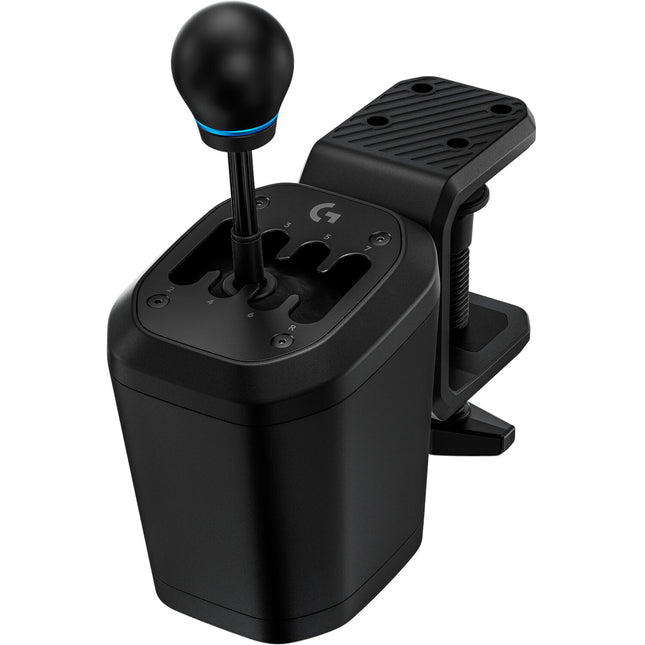 Logitech RS H-Shifter Negro Palanca 7+R H Patrón Sensor Hall