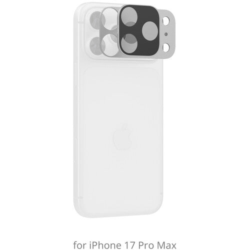 SmallRig Kit Filtro UV Cuadrado para iPhone 17 Pro Max Plata Montaje Magnético Protección de Lente
