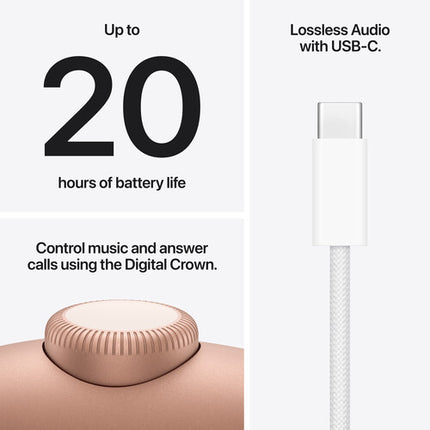 Apple AirPods Max 2 Auriculares Inalámbricos Over-Ear Cancelación 20 Horas