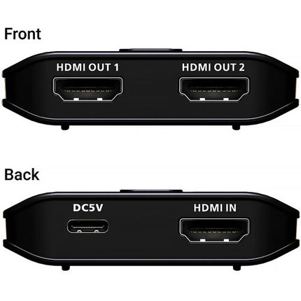 ATEN VS5812 Essentials Divisor HDMI 2 Puertos 8K60 4K120 HDR10+