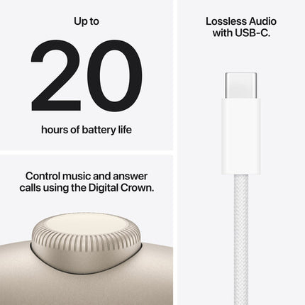 Apple AirPods Max 2 Auriculares Inalámbricos Over-Ear 20 Horas USB-C