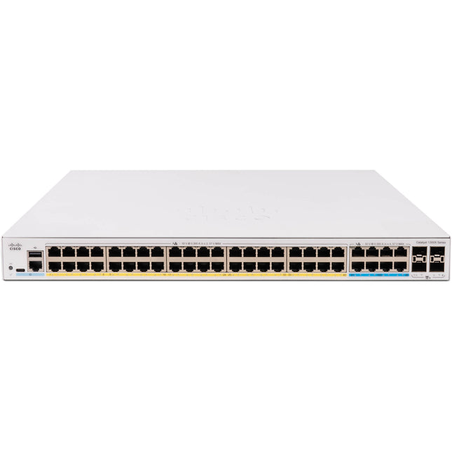 Cisco Catalyst C1300X-48NGU-4X Switch Gestionado 48 Puertos 40x1G PoE+ 8x5G PoE++ 740W