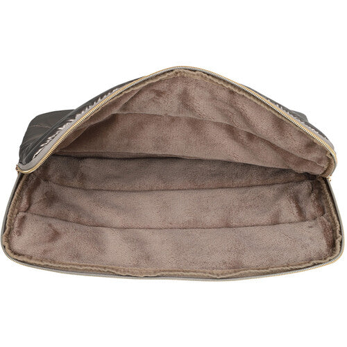 SANDY LISA Cape Town Funda para Portátil 16 Pulgadas con Doble Cremallera Bronze Chrome