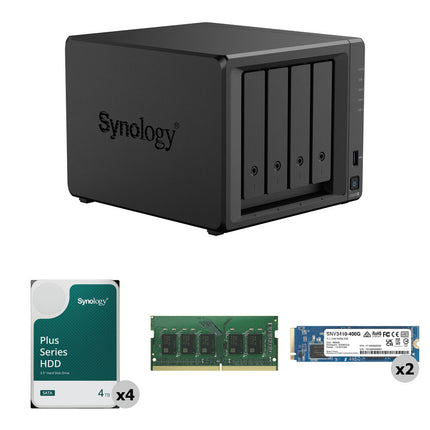 Synology DS925P Kit NAS 4 Bahías SSD SATA16