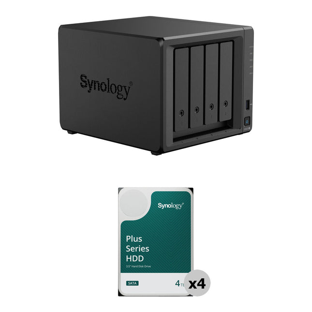 Synology DS925P Almacenamiento NAS 4 Bahías SATA sin Discos